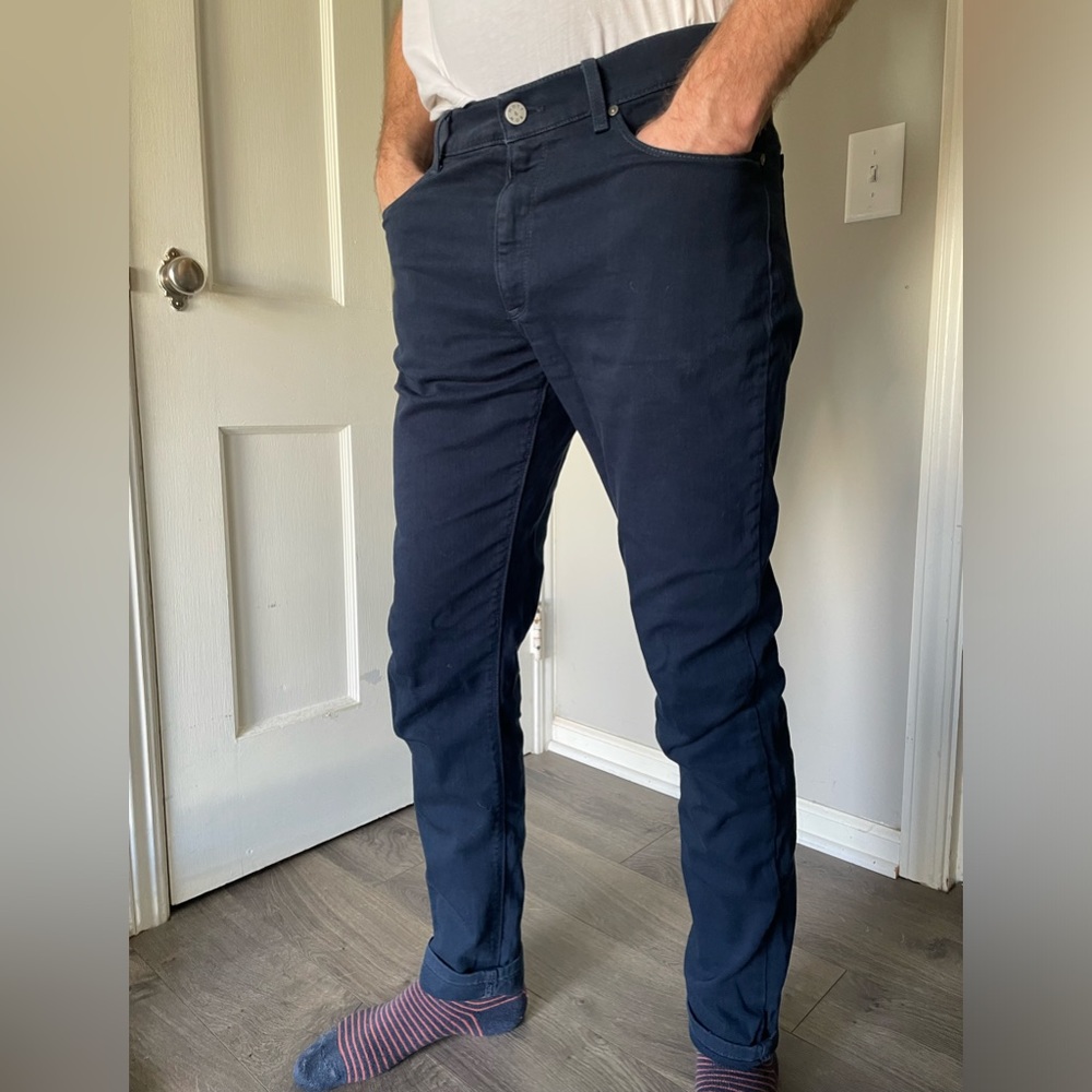 Mott and Bow 34x32 skinny Mercer jeans blue